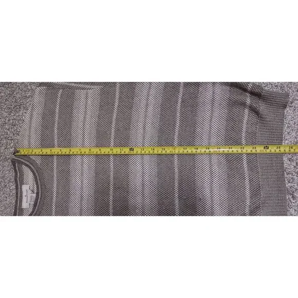 Ermenegildo Zegna Sweater Mens Medium (M) Knit Crewneck Striped Grandpa Italy - Picture 15 of 16